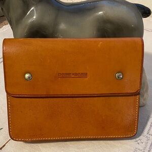 Dooney & Bourke ALTO Saddle Leather Rare Belt Bag Made in ITALY 6.5”x 5” x 1.5”